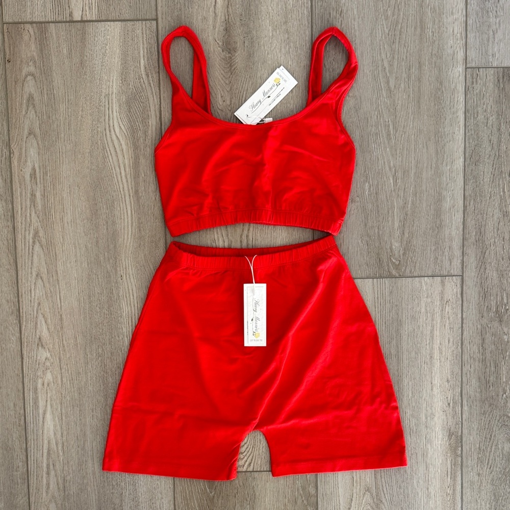 Red Cotton Set